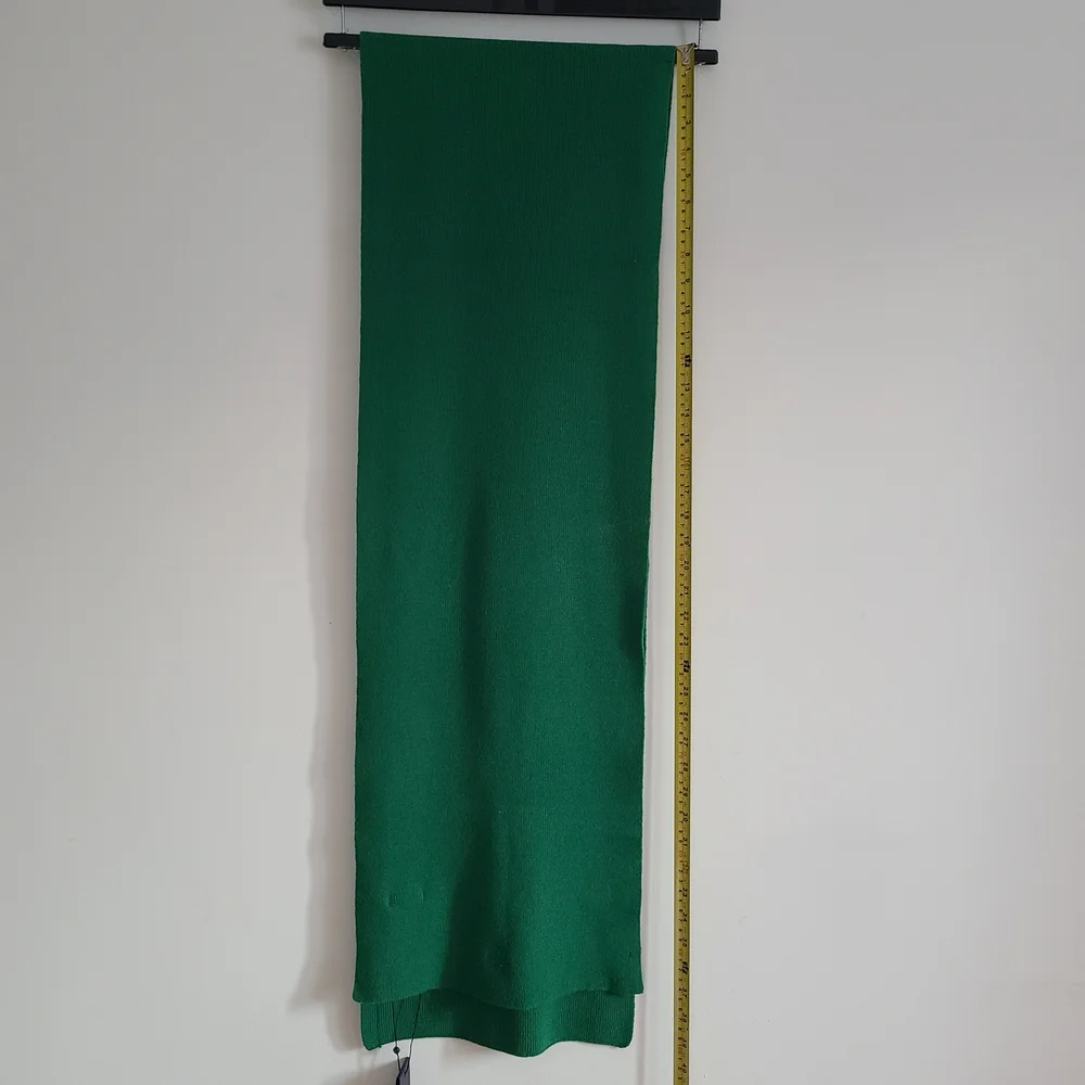 Gant Vibrant Green Merino Wool Scarf NWT